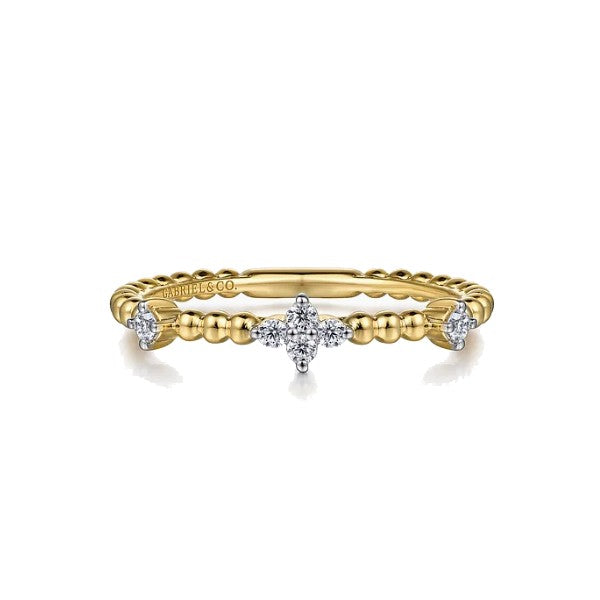 Diamond Station Bujukan Stackable Ring