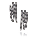 Load image into Gallery viewer, TODD REED Silver Shift Earrings