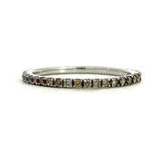 Brown Diamond Stackable Band