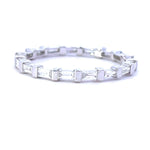 Load image into Gallery viewer, Baguette Diamond Eternity Band
