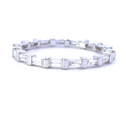 BEVERLY K 18K White Gold Diamond Eternity Band