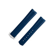 OMEGA Two-Piece Blue Rubber Strap for Seamaster Diver 300M