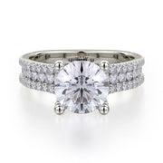 MICHAEL M Strada Engagement Ring