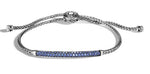 Load image into Gallery viewer, Classic Chain Blue Sapphire Bracelet
