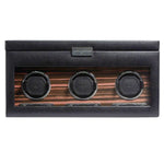 Load image into Gallery viewer, Roadster Triple Watch Winder With Storage