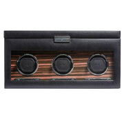 WOLF Roadster Triple Watch Winder With Storage