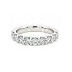 Load image into Gallery viewer, MEMOIRE Platinum Diamond Wedding or Anniversay Band