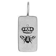 HEATHER B. MOORE Silver Queen Bee ID Tag