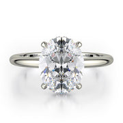 MICHAEL M Crown Solitaire Engagement Ring