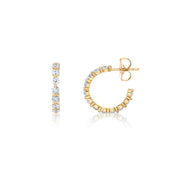 MICHAEL M Cloud Diamond Huggie