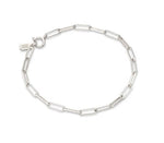 Load image into Gallery viewer, ANNA BECK Elongated Box Chain Bracelet, Silver
