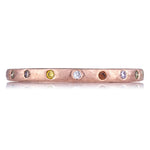 Load image into Gallery viewer, Dunes Narrow Multi-Color Diamond Brushed Band
