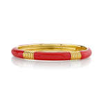 Load image into Gallery viewer, Red Enamel Stackable Band
