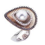 Load image into Gallery viewer, BERGIO Sistina Pearl Ring- FINAL SALE
