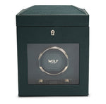 Load image into Gallery viewer, WOLF British Racing Green Single Watch Winder
