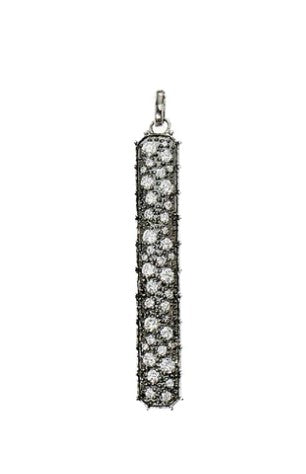 SETHI COUTURE Confetti Diamond Tag Necklace