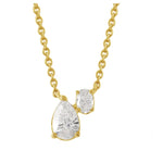 Load image into Gallery viewer, 18K Yellow Gold Diamond Necklace
