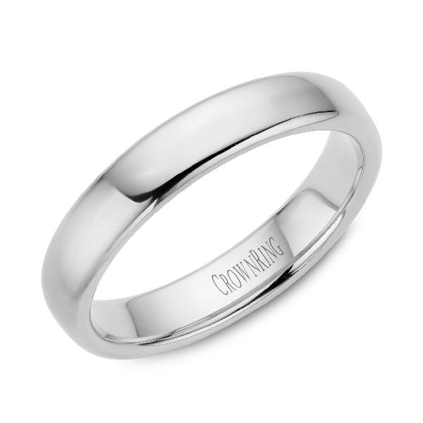 Ladies Traditional 4.5mm Domed Supreme Wedding Band