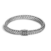 JOHN HARDY Classic Chain Silver 6.5mm Bracelet With Chain Clasp