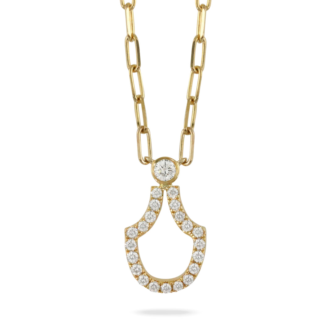 Diamond Equestrian Necklace