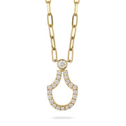 Diamond Equestrian Necklace