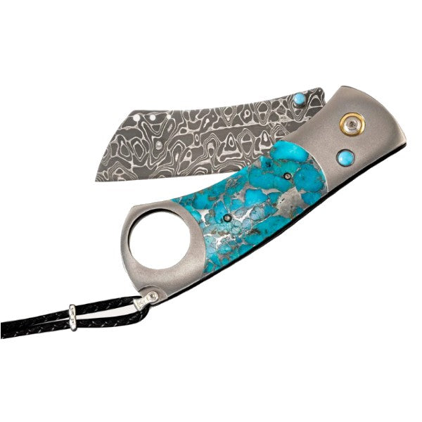 WILLIAM HENRY Kingman Turquoise Handcrafted Luxury Cigar Cutter