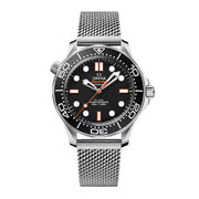 OMEGA Seamaster Diver 300m 42mm Black with Orange - NEW