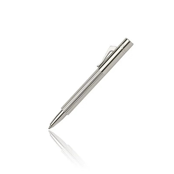 FABER-CASTELL Pocket Size Platinum-Plated Ballpoint Pen