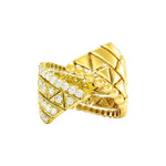 Load image into Gallery viewer, ETHO MARIA 18K Yellow Gold and Diamond Fashion Ring