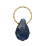 Load image into Gallery viewer, HEATHER B. MOORE Blue Sapphire High Faceted Drop
