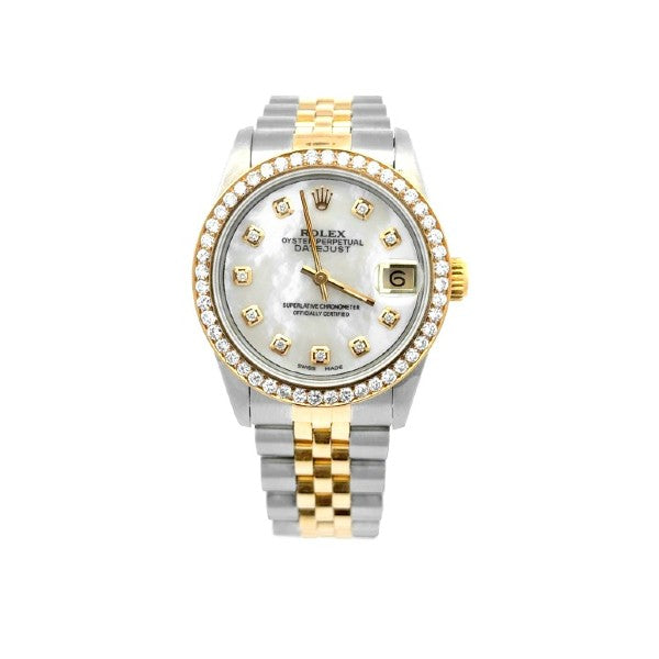 Pre-Owned Rolex Datejust 31 Diamond Bezel