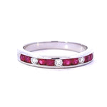 Load image into Gallery viewer, Ruby and Diamond Ring
