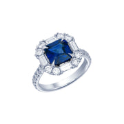 VALANI Sapphire and Diamond Ring