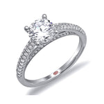 Load image into Gallery viewer, Diamond Pave Engagement Ring
