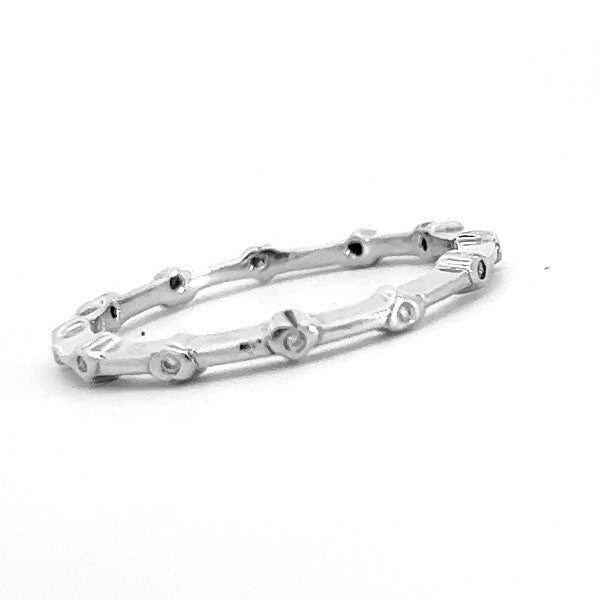 Petite Diamond Stackable Band