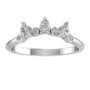 Snow Peak Crown Diamond Band