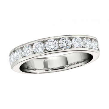 10-Stone Diamond Anniversary Band 0.74CT