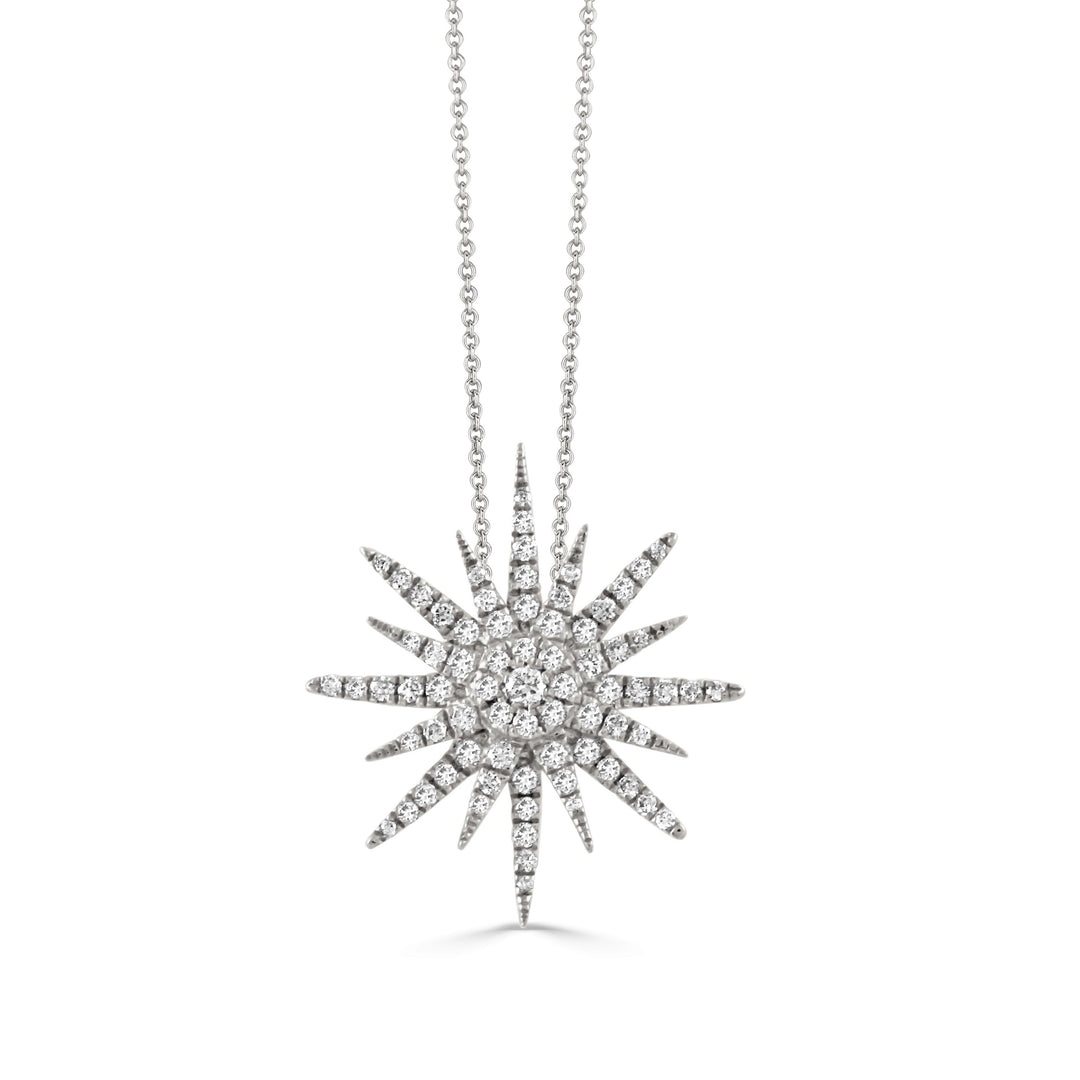 Diamond Starburst Pendant