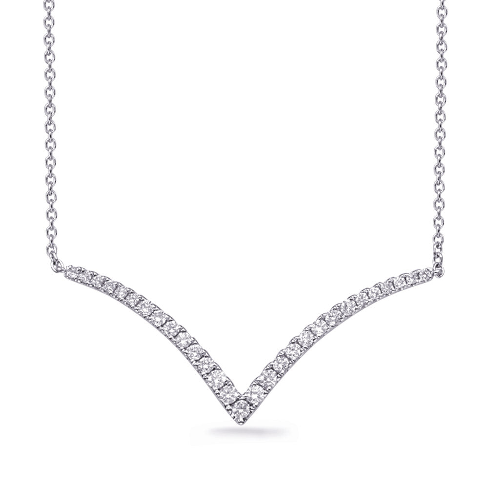 Diamond Chevron Necklace