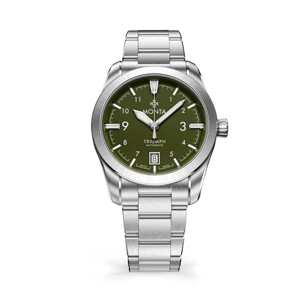 MONTA Triumph Automatic 38.5mm Green Dial