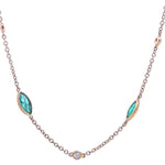 Load image into Gallery viewer, Emerald and Diamond Necklace