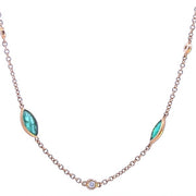 Emerald and Diamond Necklace