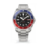 Load image into Gallery viewer, MONTA Skyquest Automatic 24-Hour 40.7mm Black Dial