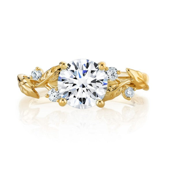 PARADE DESIGNS 14K Yellow Gold Vintage-Inspired Engagement Ring
