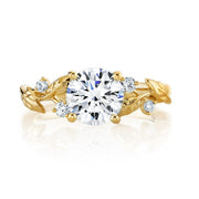 PARADE DESIGNS 14K Yellow Gold Vintage-Inspired Engagement Ring