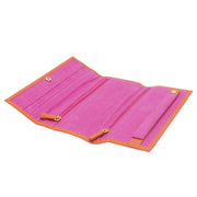 WOLF Brighton Jewelry Roll in Orange