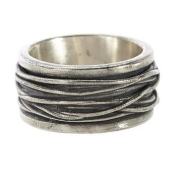Tangle Silver Ring