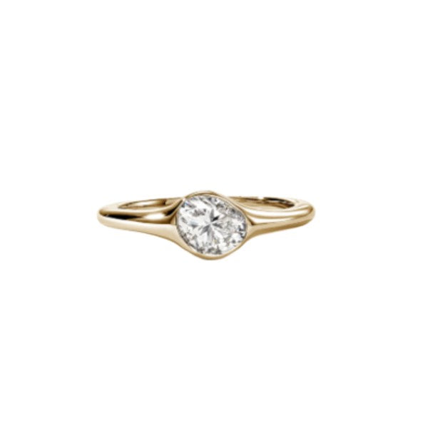 JOHN HARDY 14K Yellow Gold Lovestruck Lab Diamond Ring