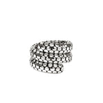 Load image into Gallery viewer, JOHN HARDY Dot Double Coil Silver Ring
