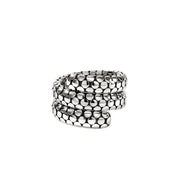 JOHN HARDY Dot Double Coil Silver Ring